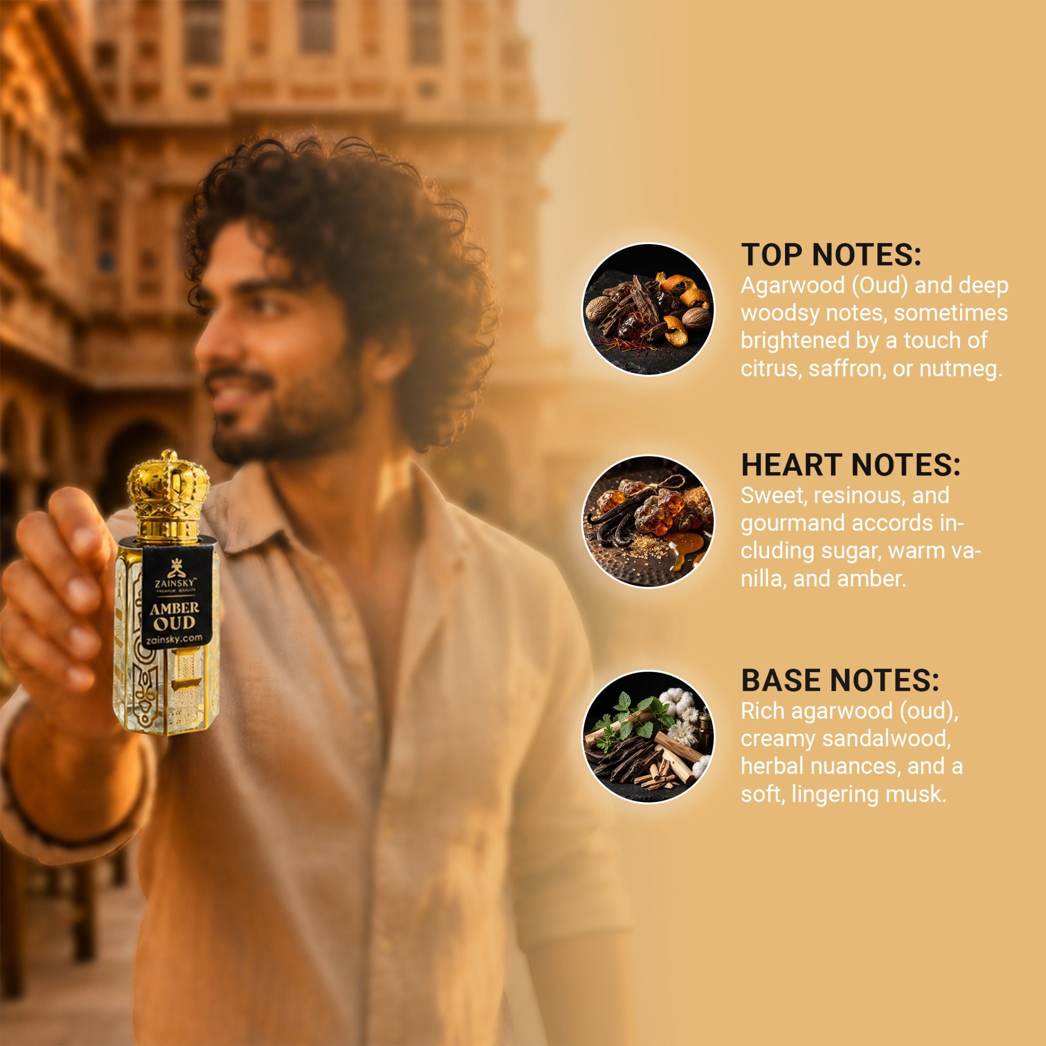 Zainsky Attar – Amber Oud
