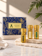 3 Attars Combo – Crush, Evergreen & Amber Oud